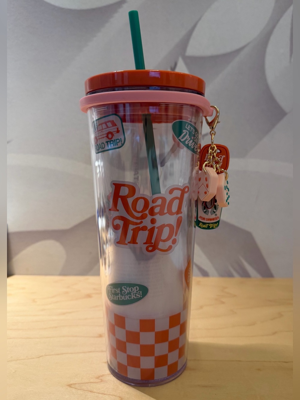 NEW STARBUCKS x DANDY LIMITED EDITION ROAD TRIP COLD CUP 24oz TUMBLER